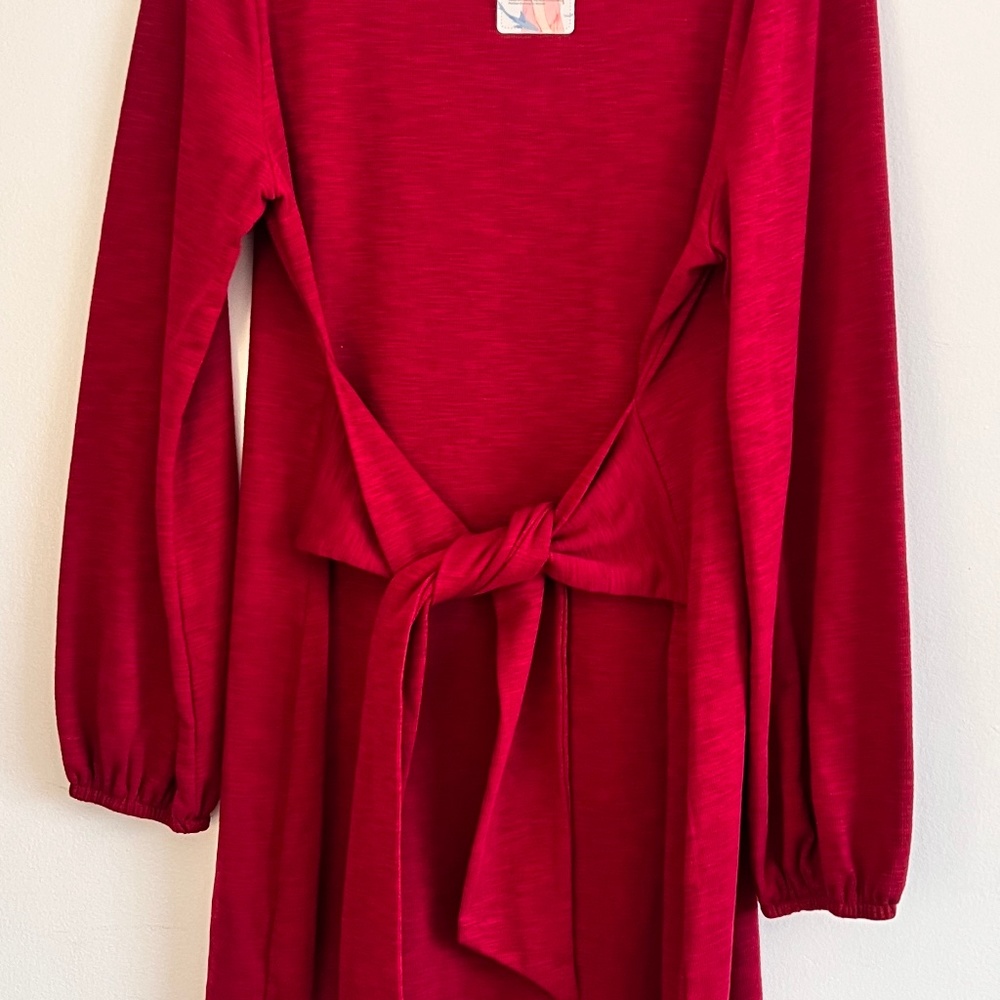 PrettyGarden Lantern Sleeve Knit Dress NWT Size XL